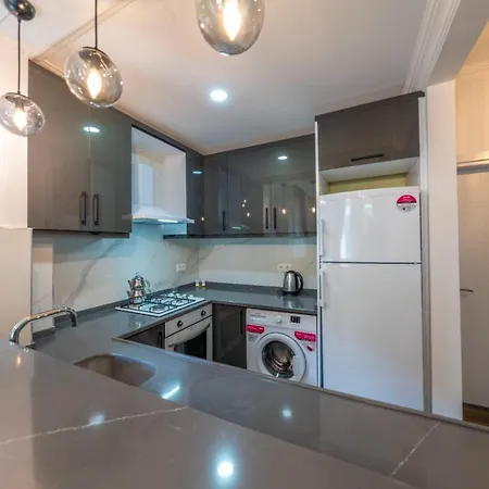 jakuzi olanağı sunan güzel bir daire Daire Fethiye